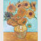 Ręcznie malowana reprodukcja oleju Van Gogha, obrazy olejne Vincent Sunflowers Martwa natura