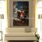 Oprawione Ludzie Obraz Olejny Ręcznie Napoleońskie Obrazy Wojenne 60 X 90 cm