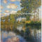 Franmed Claude Monet Rzeka Obrazy, pejzaż pejzażowy na płótnie