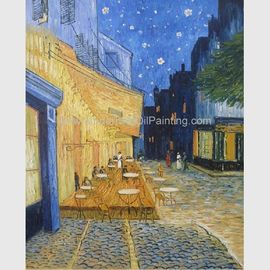 Van Gogh Cafe Terrace w nocy, wiejskie reprodukcje na płótnie Van Gogha