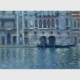 Płótno Claude Monet Reprodukcje obrazów olejnych Palazzo Da Mula w Wenecji Dekoracje ścienne