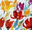 Handmade Modern Art Obraz olejny / Kwiatowy obraz olejny Sztuka ścienna do kawiarni