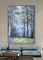 Abstrakcyjny krajobraz Modern Art Obraz olejny do salonu Malowanie drzew leśnych