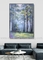 Abstrakcyjny krajobraz Modern Art Obraz olejny do salonu Malowanie drzew leśnych