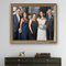 Dekoracja domu Rodzina Niestandardowy obraz olejny Portrety Płótno ze zdjęcia 5cm
